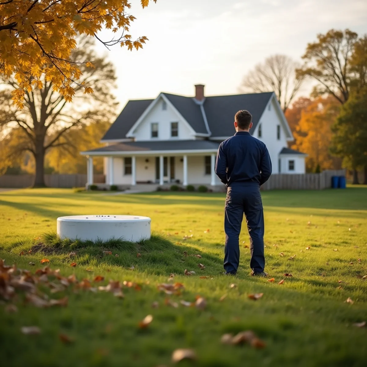 Rural McHenry County home with a private well and septic system
